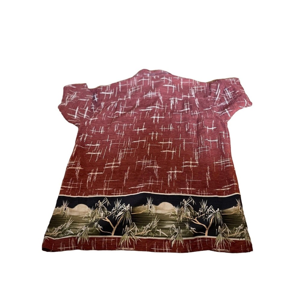 Chereskin Silk Button down shirt mens size L